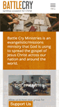 Mobile Screenshot of battlecryministries.org